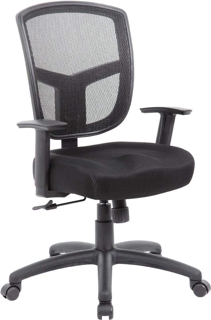 Boss Contract Mesh Task Chair [B6023] Boss Office Products Add Synchro Tilt +$15.00 Task Chair B6022
