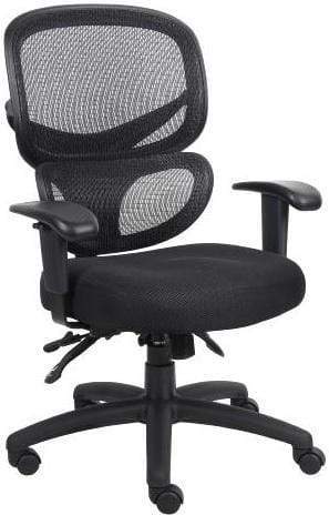 Boss Ergonomic Mesh Back Office Chair [B6338] Boss Office Products No Seat Slider / No Headrest Mesh Chair B6338