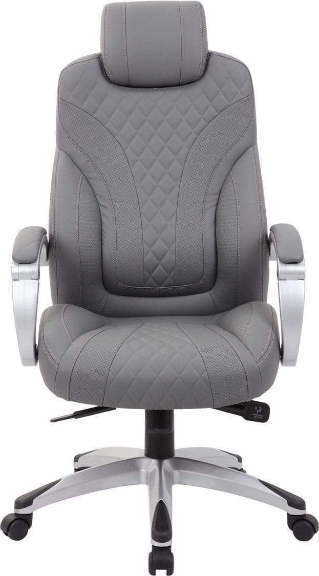 Boss Executive Hinged Arm Chair Black [B8871-BK] Boss Office Products Office Chair