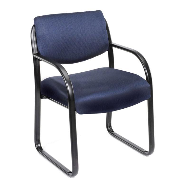 Boss Fabric Guest Chair [B9521] Boss Office Products Blue BE Guest Chair B9521-BE