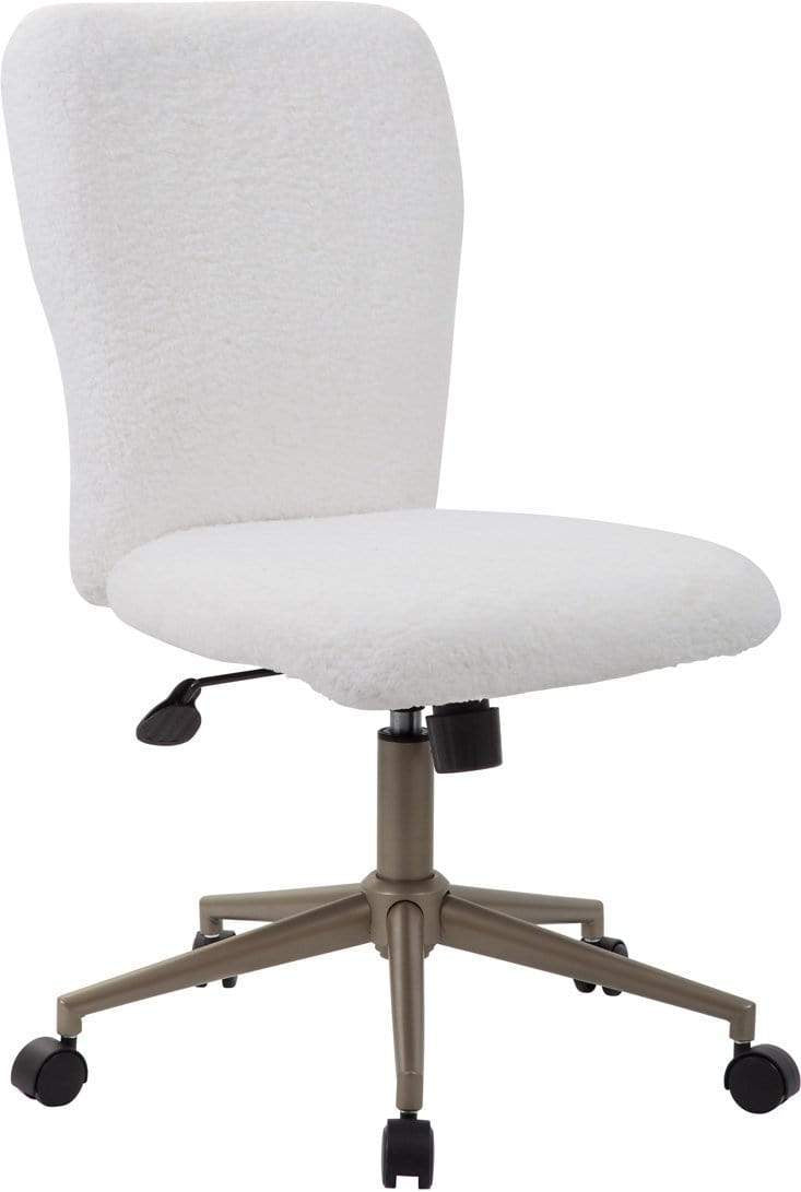 Boss Tiffany Microfiber Chair-Black [B220-BK] Boss Office Products Fur White Office Chair B220G-FWT