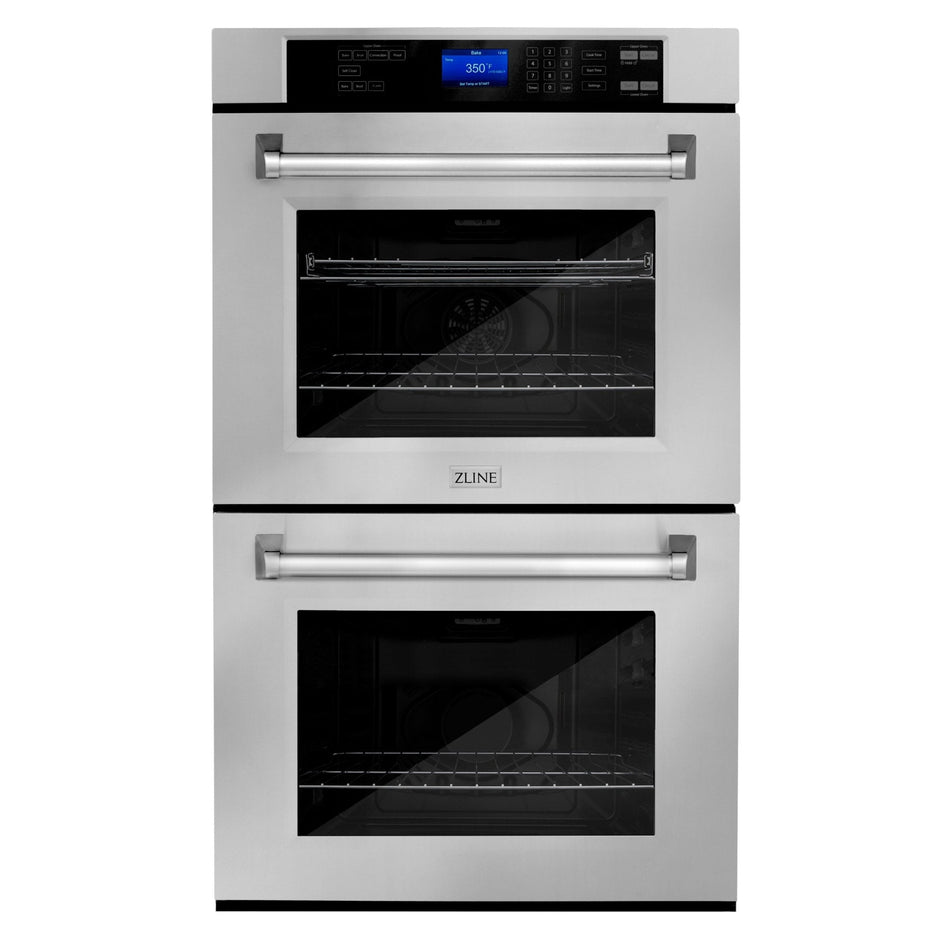 ZLINE 30 in. Professional Double Wall Oven with Self Clean and True Convection (AWD-30)